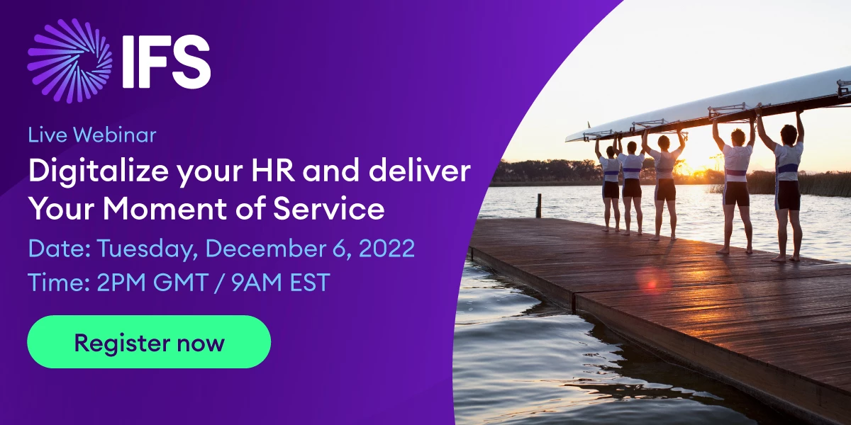 Digitalize your HR and delivery your Moment of Service, Tue, 6 Dec ...