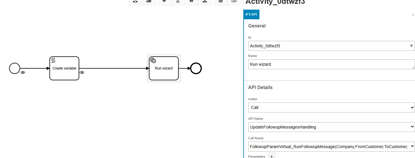 Ifs Assistant Running assistant in workflow | IFS Community