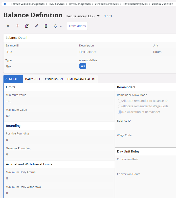 Absence configuration error on time card  IFS Community