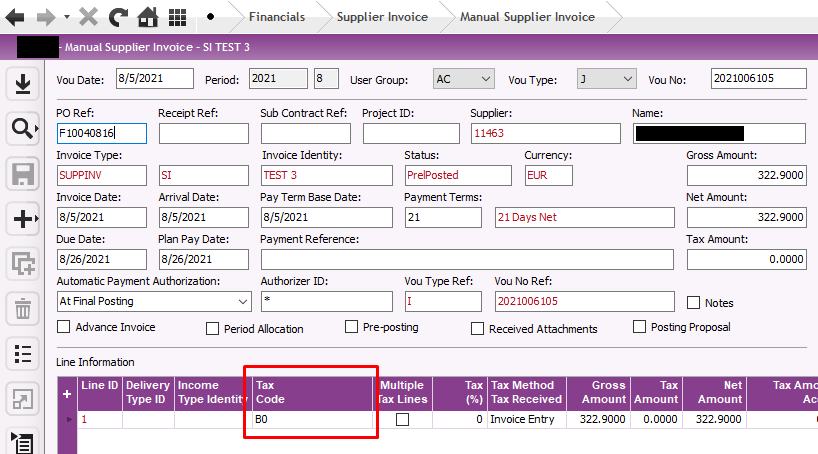 tax-code-in-the-manual-supplier-invoice-ifs-community