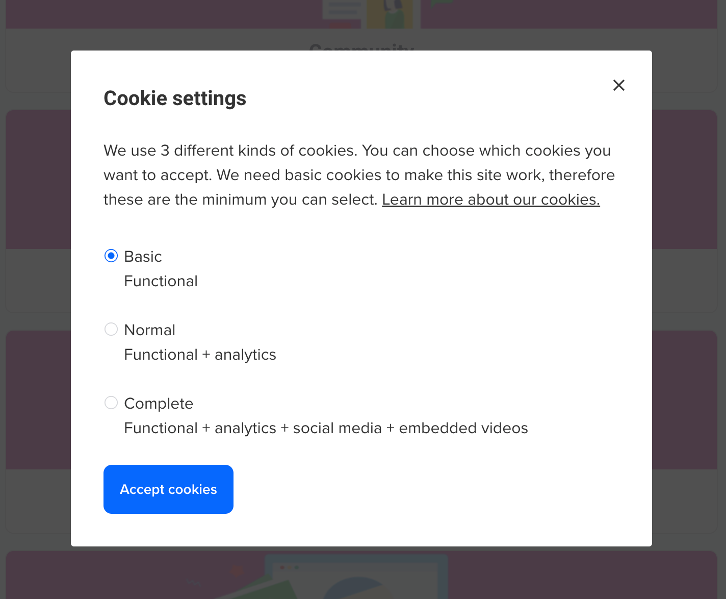 Improvements To Our Cookie Component And Footer (GDPR) | InSpired