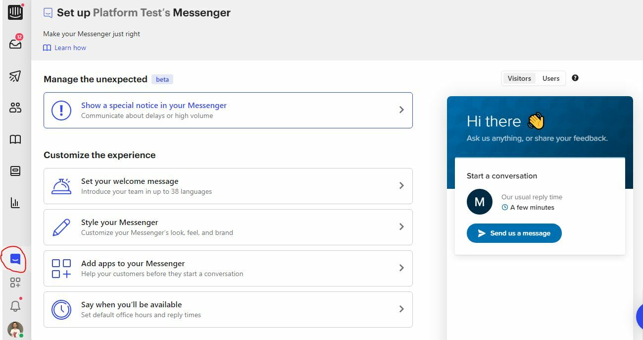 Customizing In-Experience Text Chat