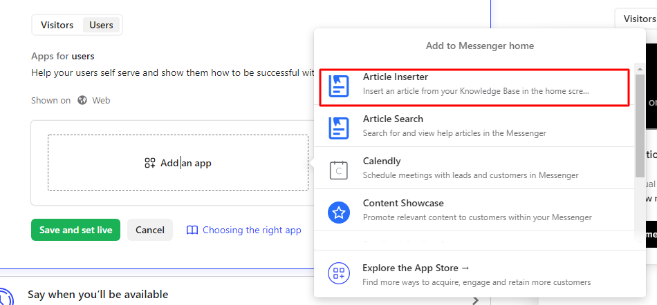 Article Inserter