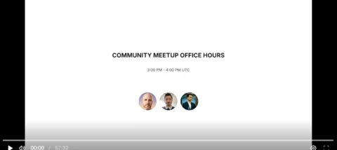 Community Office Hours Updates & Recordings