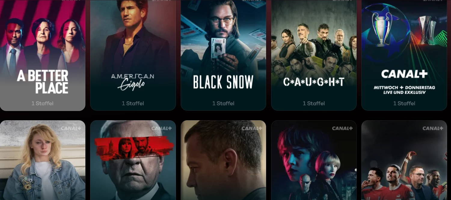 Ausgewählte CANAL+ Serien jetzt auf JOYN