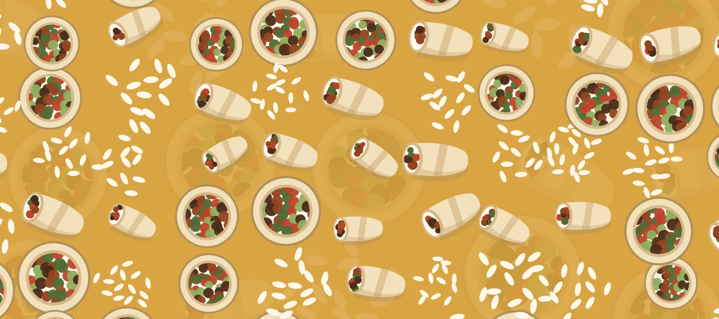 Rice is where most burritos go wrong