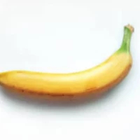 banaan met chocoladesaus