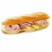 broodje met kaas en ham