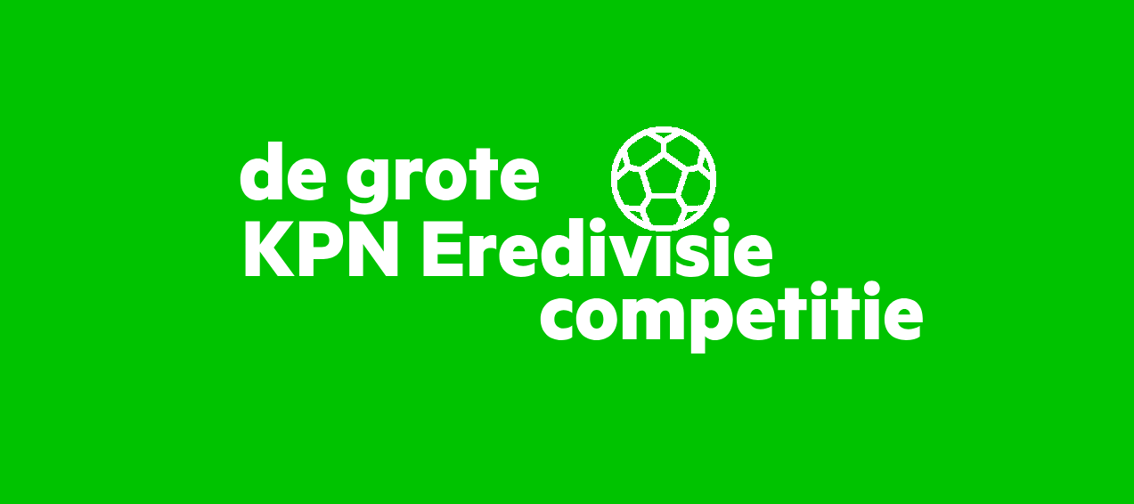 De Grote KPN Eredivisie competitie