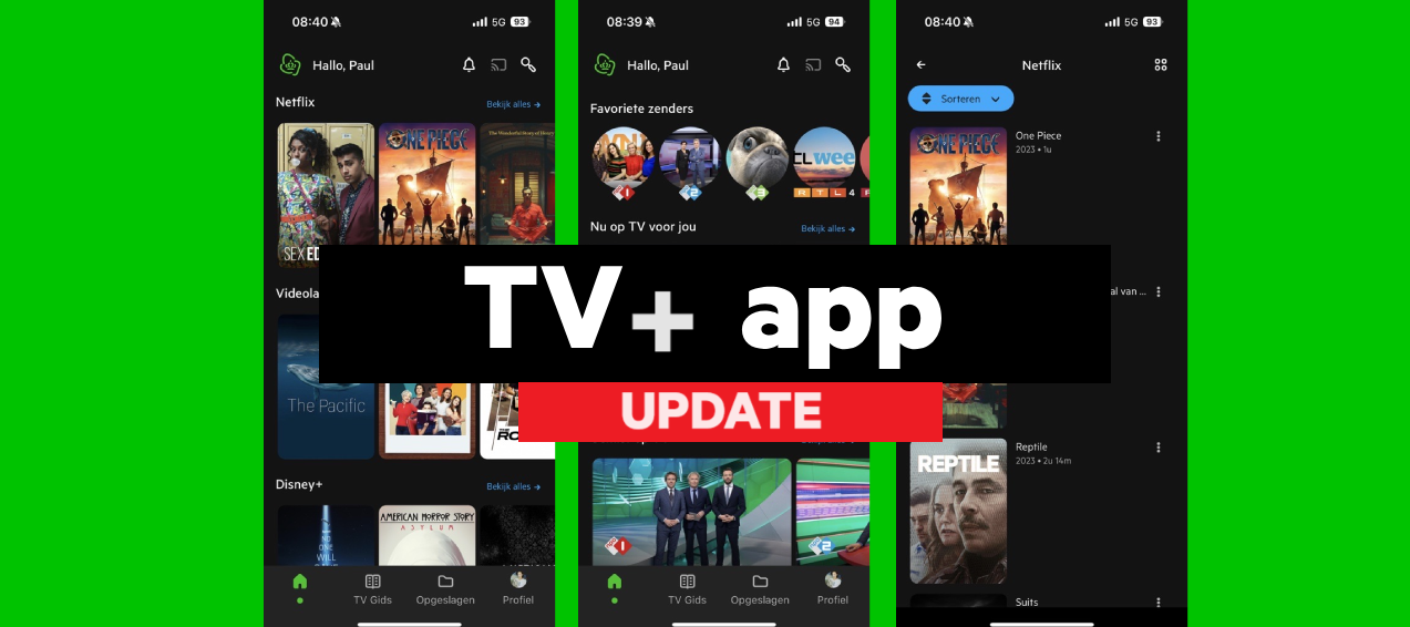 TV+ app: update naar versie 08.40.02