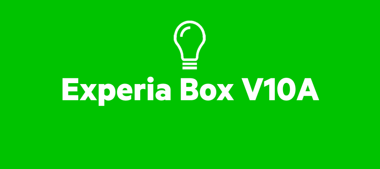 Experia Box V10A: van specificaties tot instellingen