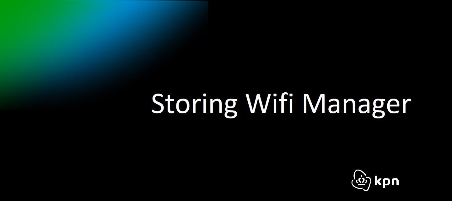 [Opgelost] Storing Wifi Manager