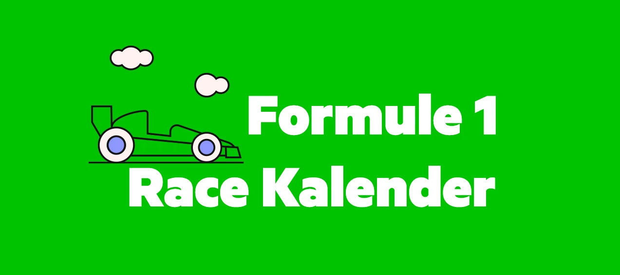 F1 Kalender 2026, het gaat weer van start!