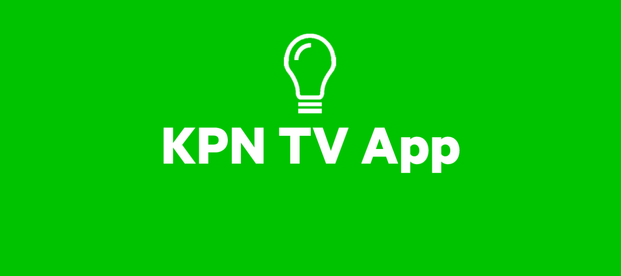 De KPN TV app