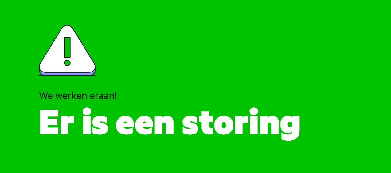 [Storing] Geen mobiel bereik en internet