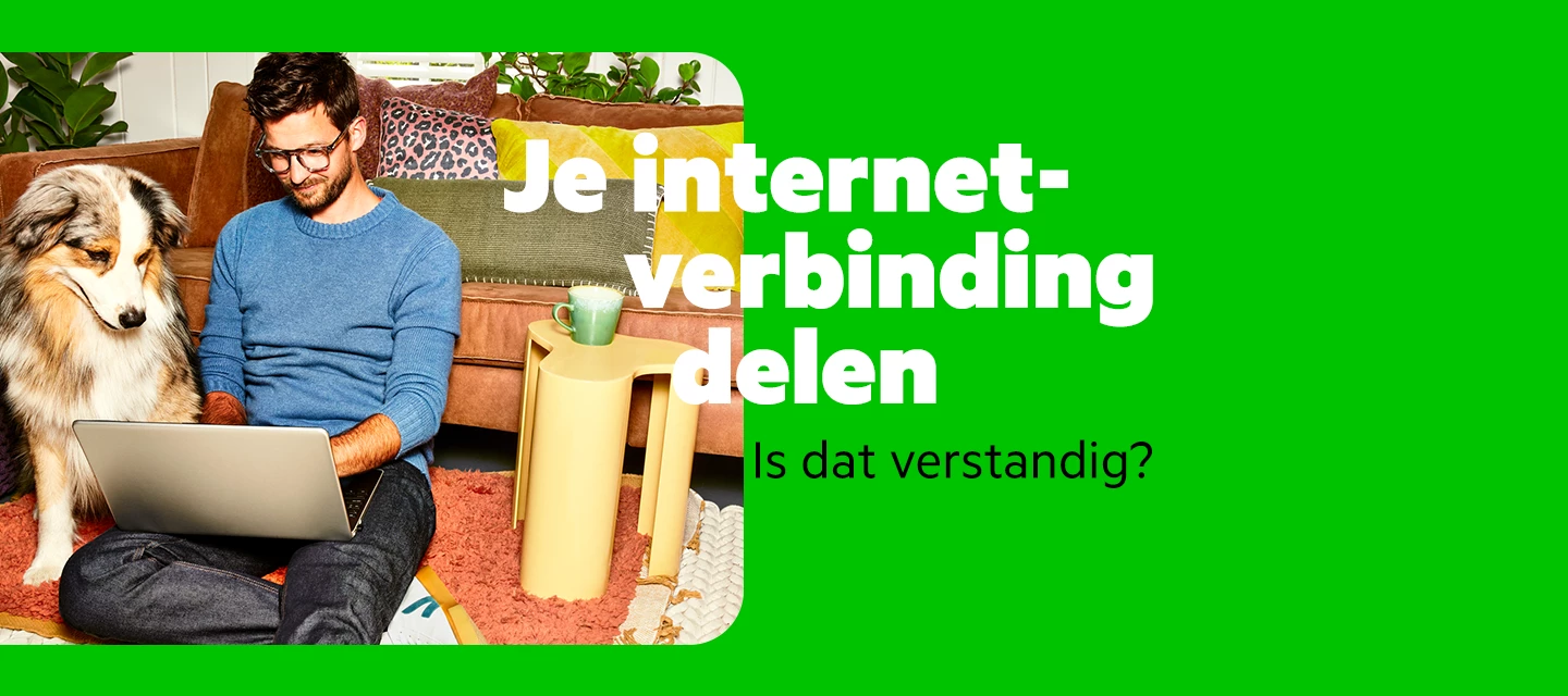 Je internetverbinding delen met de buren, is dat verstandig?