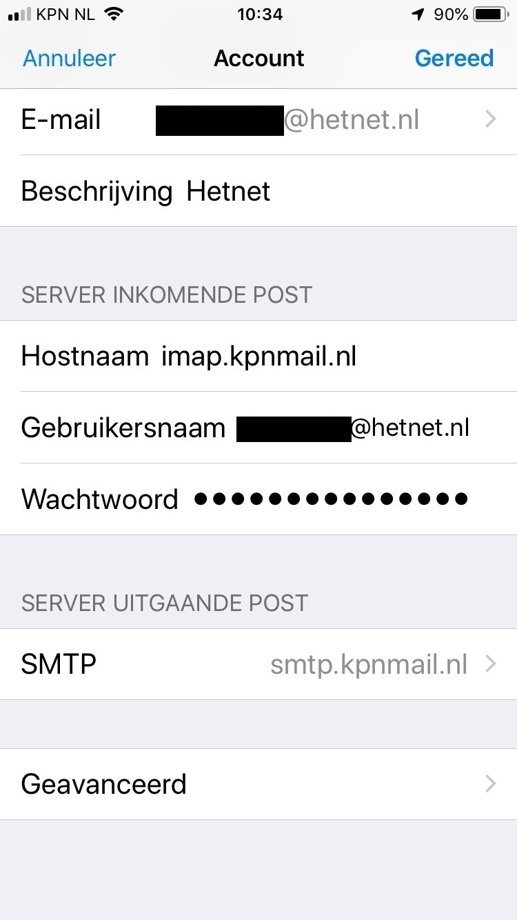 Rode datum Veel gevaarlijke situaties lepel Kan geen mail versturen met iPhone 6: relaying niet toegestaan | KPN  Community