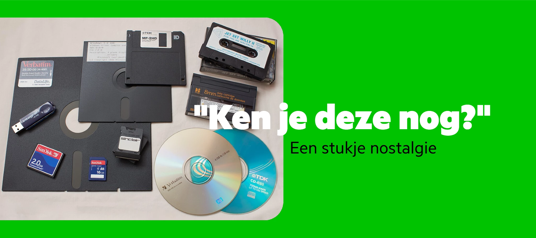 Een stukje nostalgie: Ken je deze nog?