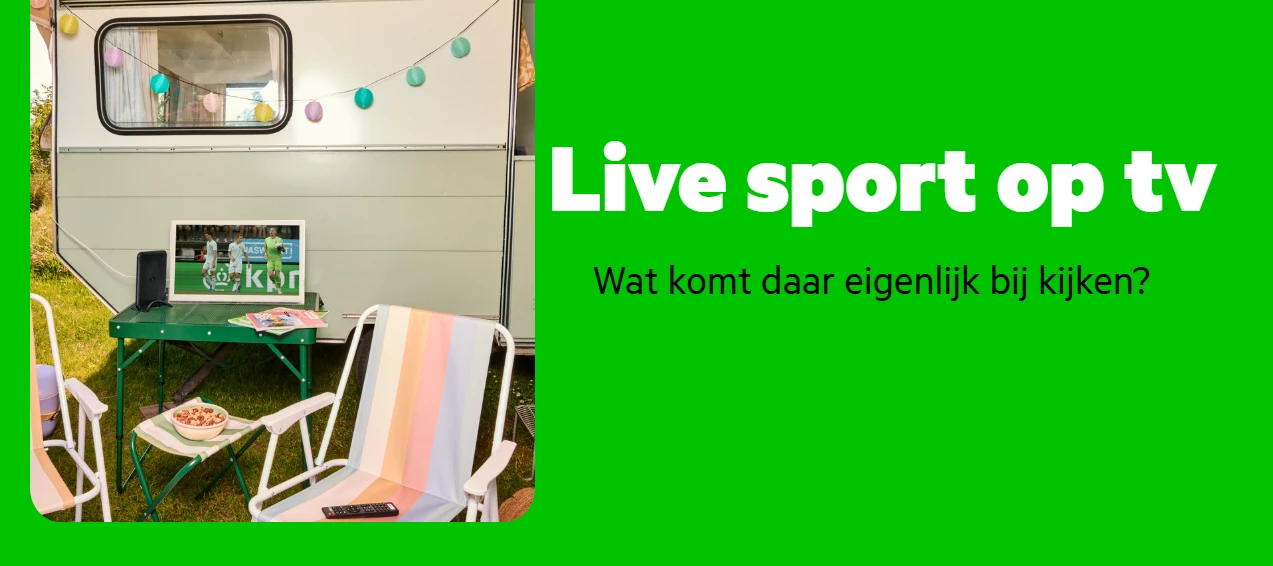 Sport live op tv kijken: weet jij wat daar bij komt kijken?