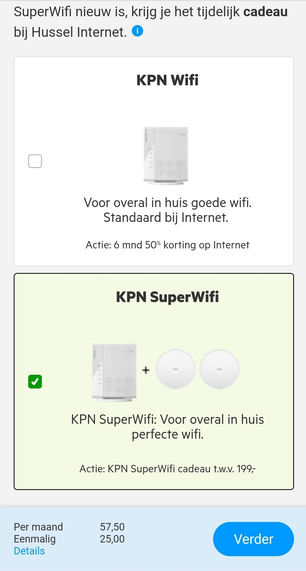 Beukende Nat Daar Super wifi alleen voor nieuwe klanten? | KPN Community