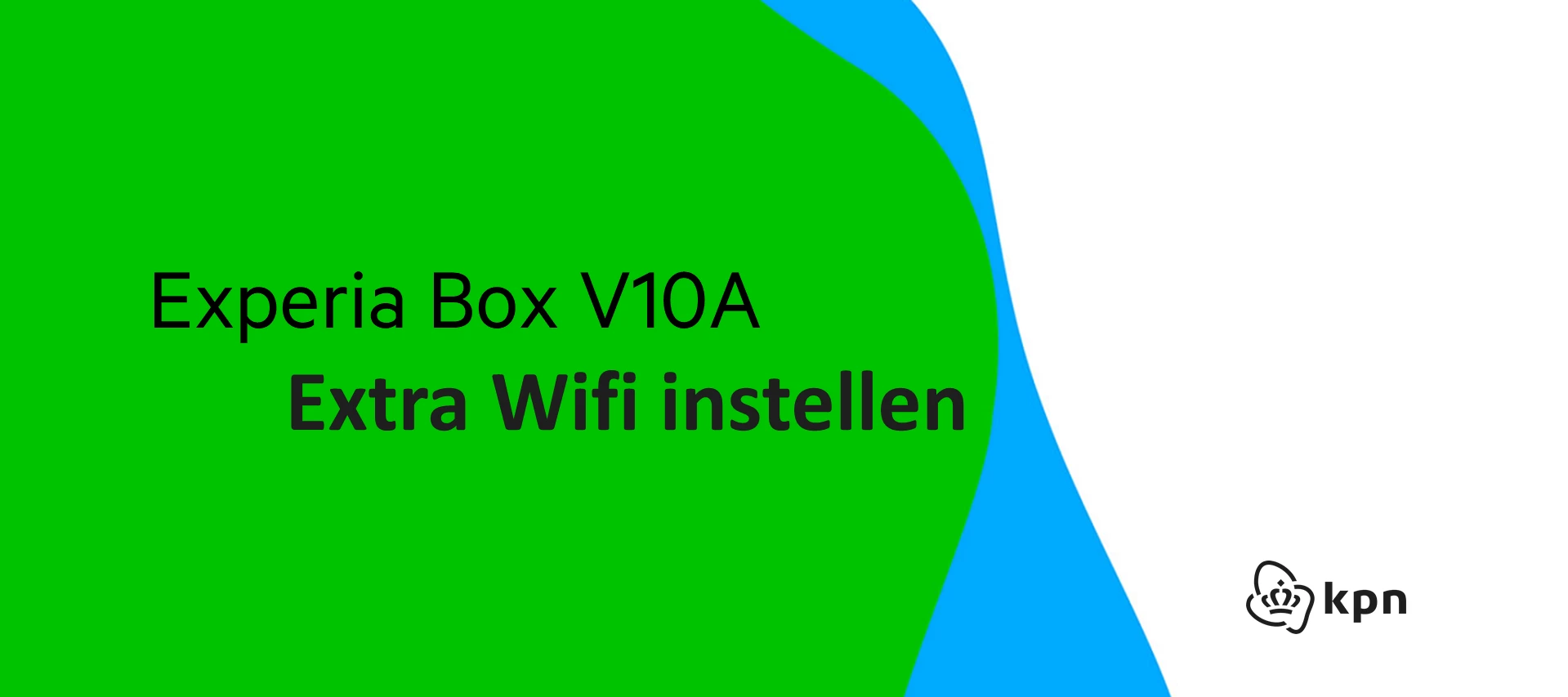 Experia Box V10A Extra instellen met de functie "Extra