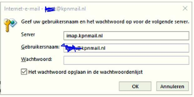 Kanon Te voet Portaal Outlook op PC werkt niet meer, webmail office wel, Thunderbird ook | KPN  Community