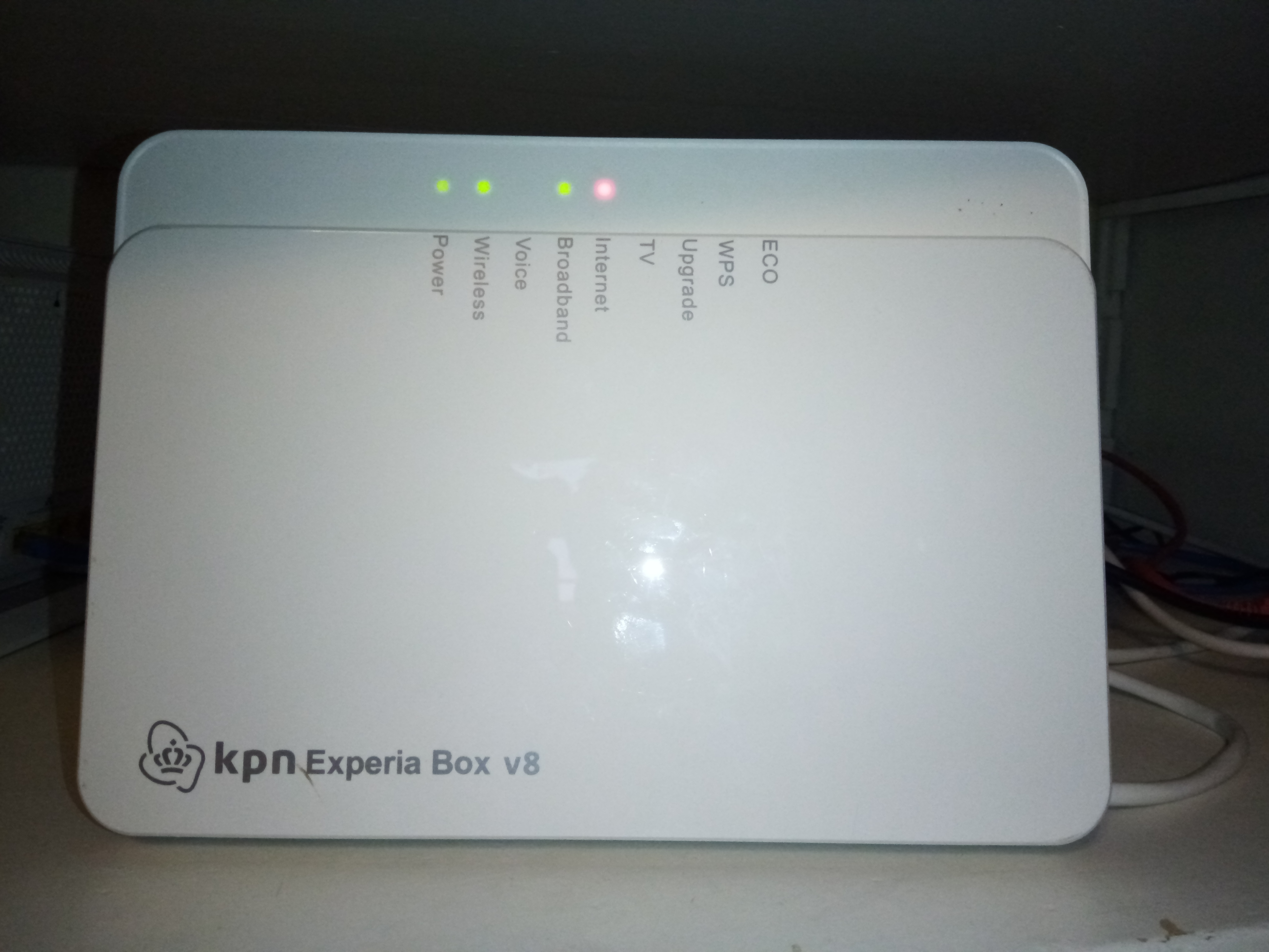 ballon trainer roze Experia Box V8 geen internet | KPN Community