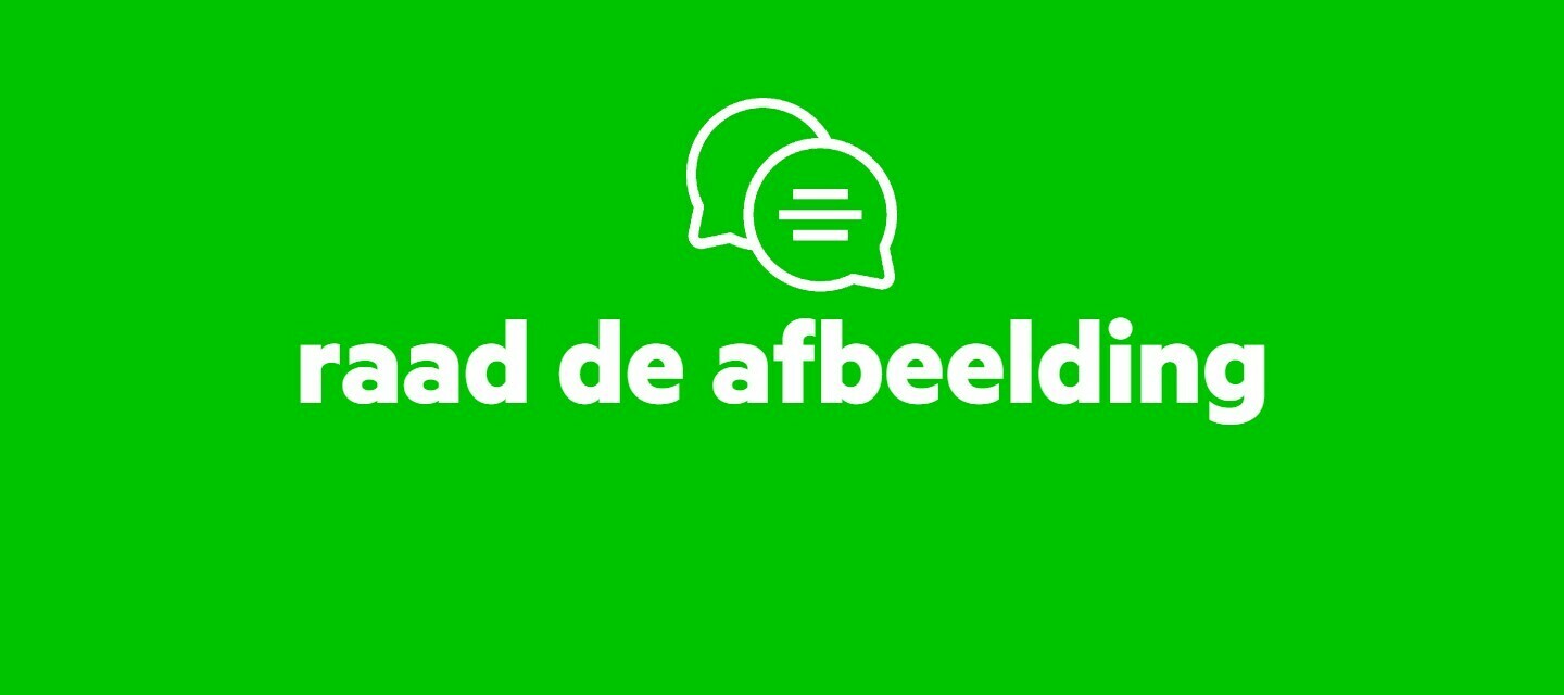 Raad de afbeelding