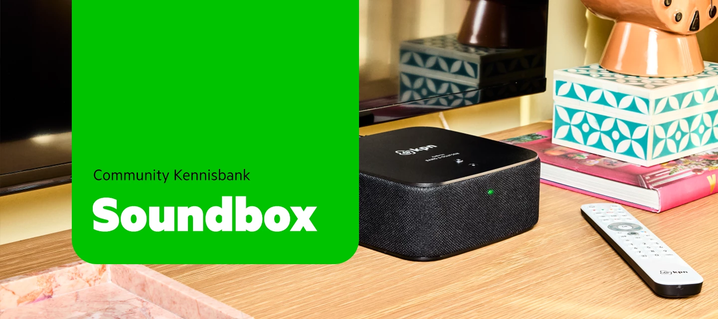 Geluidsinstellingen TV+ Soundbox