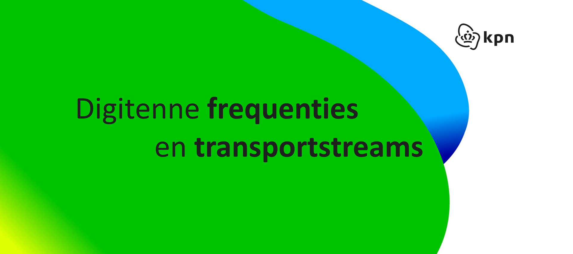 Digitenne frequenties, transportstreams en regionale omroepen