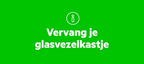 Bericht van Roamler: glasvezelkastje vervangen