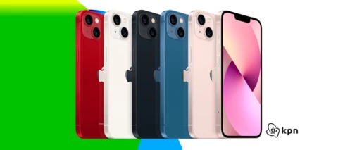 iPhone 13 bij KPN, levertijden en specificaties
