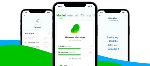 Ontdek de vernieuwde MijnKPN app