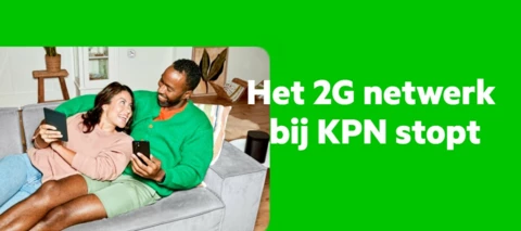 Het 2G mobiele netwerk bij KPN stopt