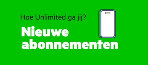 Nieuwe mobiele abonnementen: meer snelheid en meer data met SuperUnlimited+