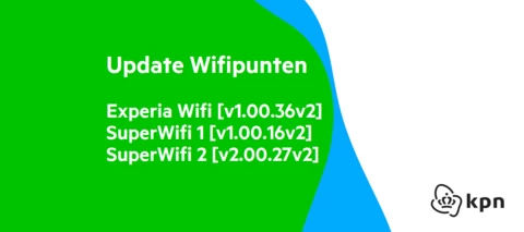 Wifipunten Update: Experia Wifi [v1.00.36v2], SuperWifi 1 [v1.00.16v2] & SuperWifi 2 [v2.00.27v2]