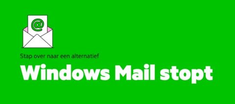 Windows Mail en Calendar stopt
