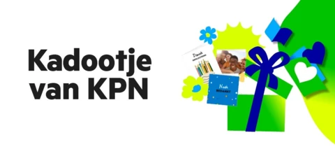 Kadootje van KPN juli en augustus: gratis Greetz kaart