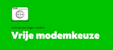 Vrije modemkeuze bij KPN