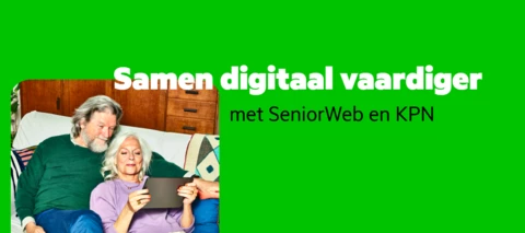 Samen digitaal vaardiger: Samenwerking met SeniorWeb!