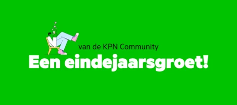 Eindejaarsgroet 2025 van het KPN Community team