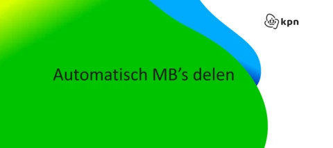 Automatisch MB's delen