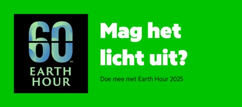 Earth Hour 2025: mag het licht uit? Samen maken we het verschil!