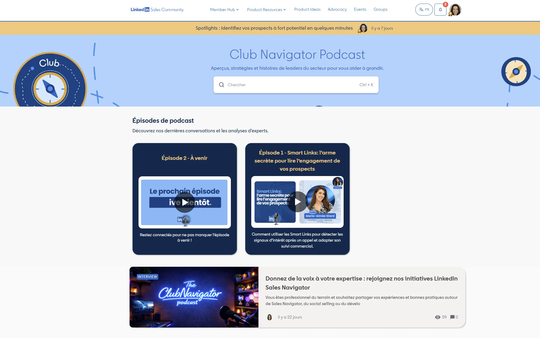 🎙️ [NOUVEL EPISODE] Club Navigator Podcast, épisode 2 : Votre CRM est ...