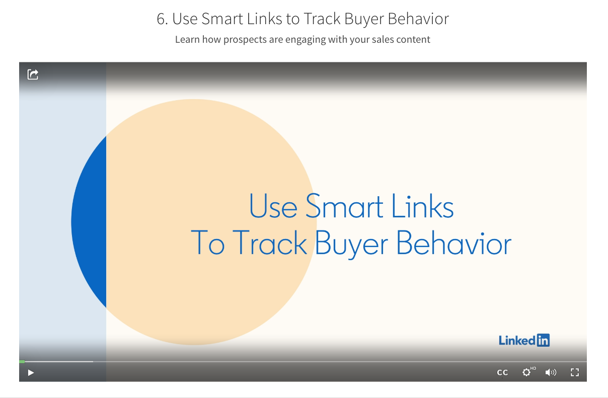 Smart Links microlearning