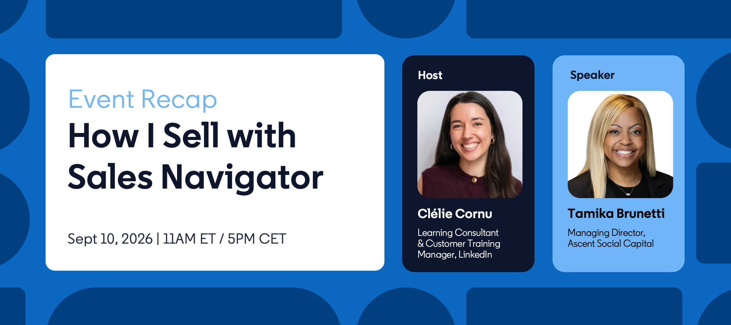 [Event Recap] Sales Navigator doesn't generate revenue. Your system does.