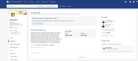 ⭐ So unterstützt Sie Account IQ im Vertriebsprozess