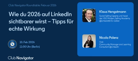 💡Roundtable Rückblick: Erfolgreich sichtbar und wirksam auf LinkedIn