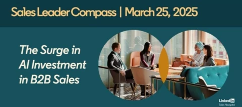 🧭 Sales Leader Compass: The Surge in AI Investment in B2B Sales