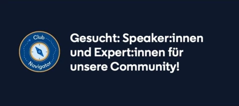🎤 Gesucht: Speaker:innen und Expert:innen für unsere Community!